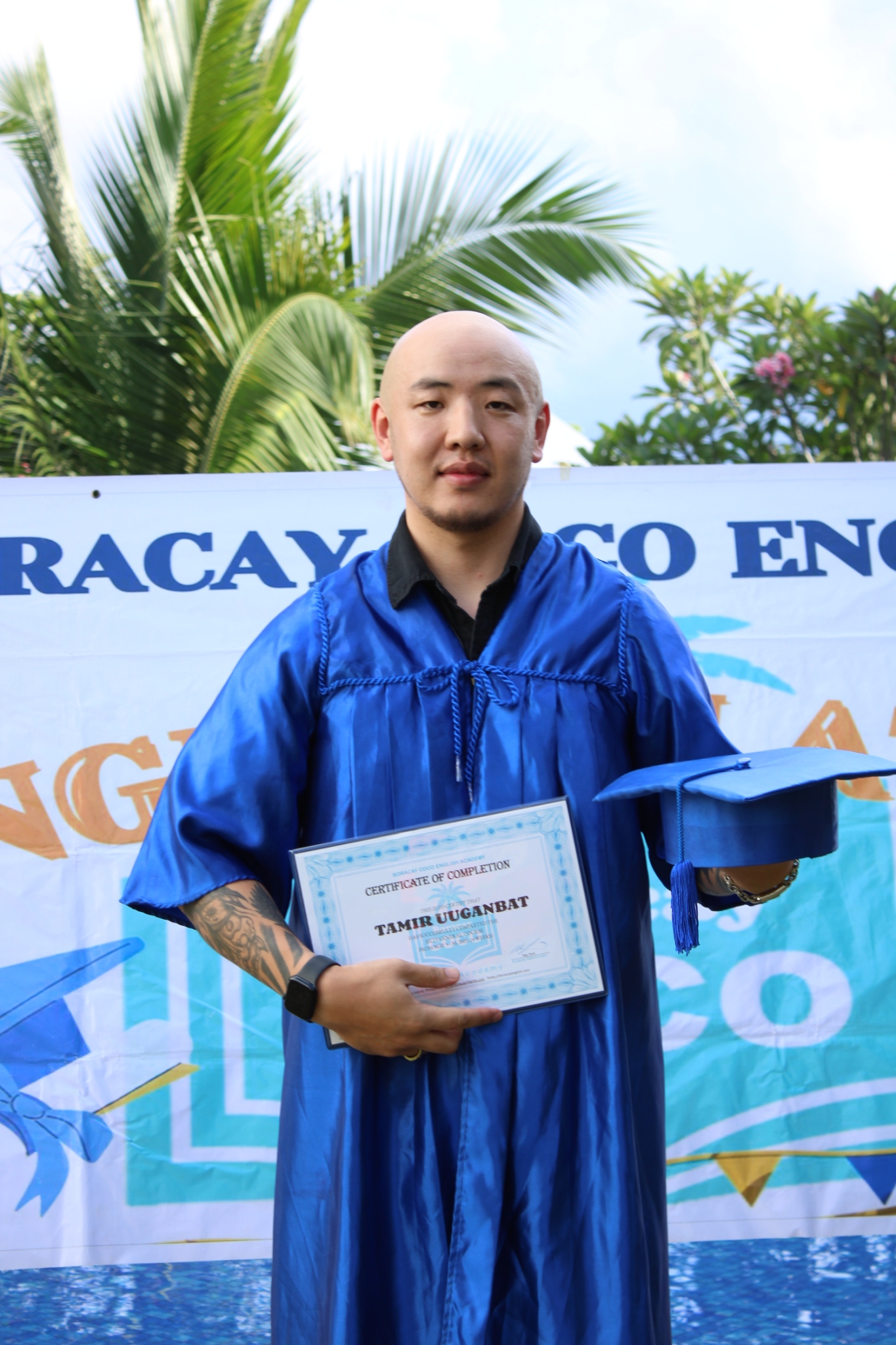 Mongolian graduate student